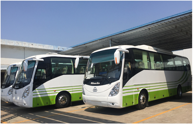 我公司成功配套煙臺(tái)舒馳新能源客車