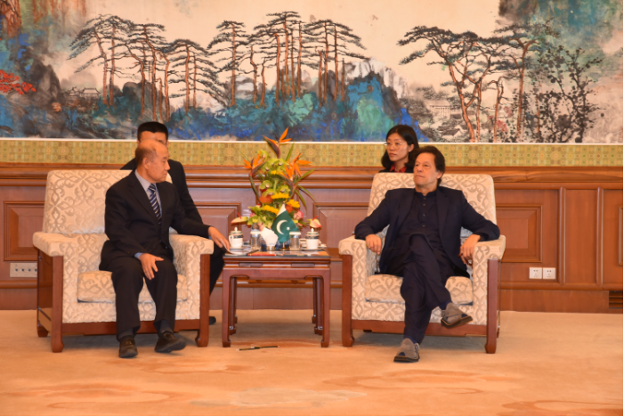 巴基斯坦總理會(huì)見浪馬公司董事長一行