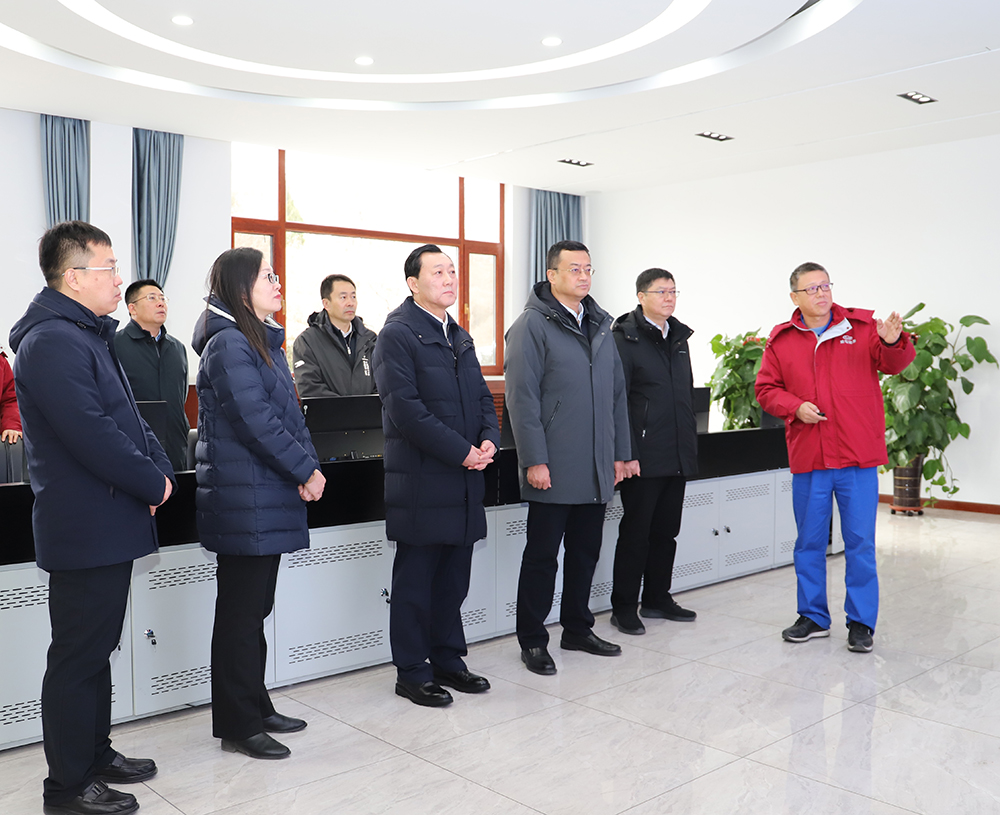 副省長高濤蒞臨我司調(diào)研指導工作